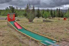 Tjaldsvæði-minigolf